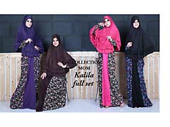 Gamis Syari + Bergo 021614