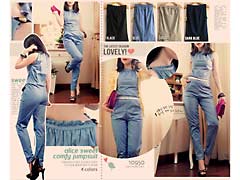 Jumpsuit Straight D10950