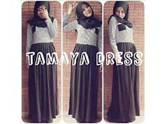 Dress with Pashmina HT9721